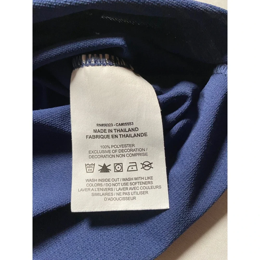 Nike Golf BMW Polo Shirt Mens XL Navy Blue Short Sleeve Performance 883681-410